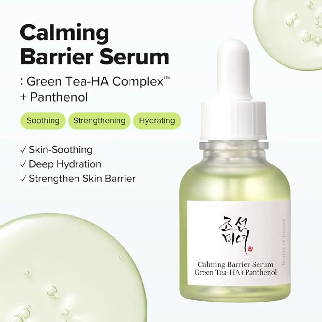 Beauty of Joseon Calming Barrier Serum Green Tea-HA + Panthenol 30ml