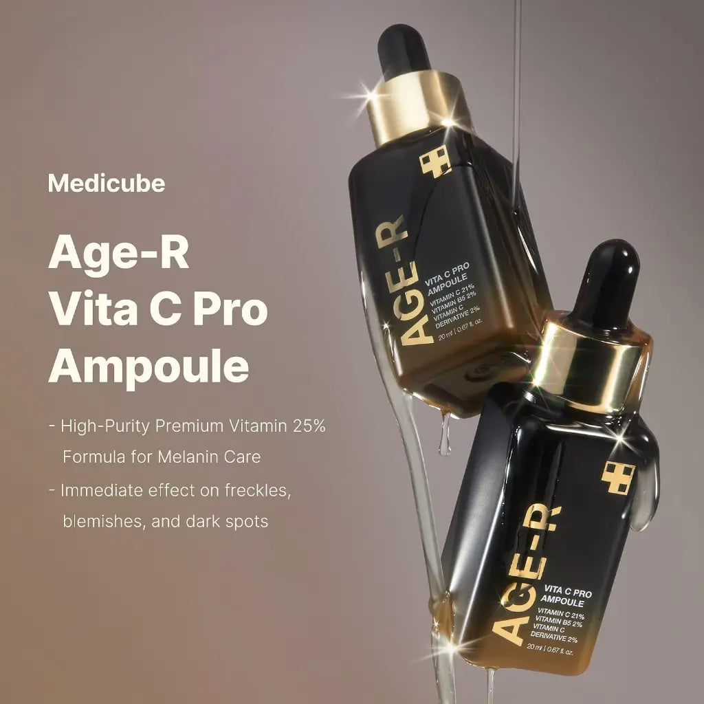 medicube AGE-R Vita C Pro Ampoule Vitamin C Serum 20ml