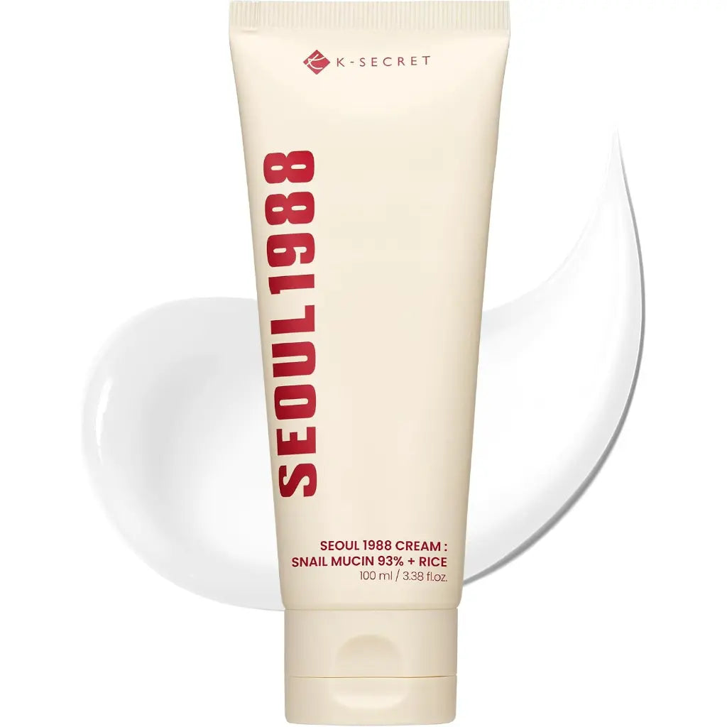 K-SECRET SEOUL 1988 Cream: Snail Mucin 93% + Rice 100ml